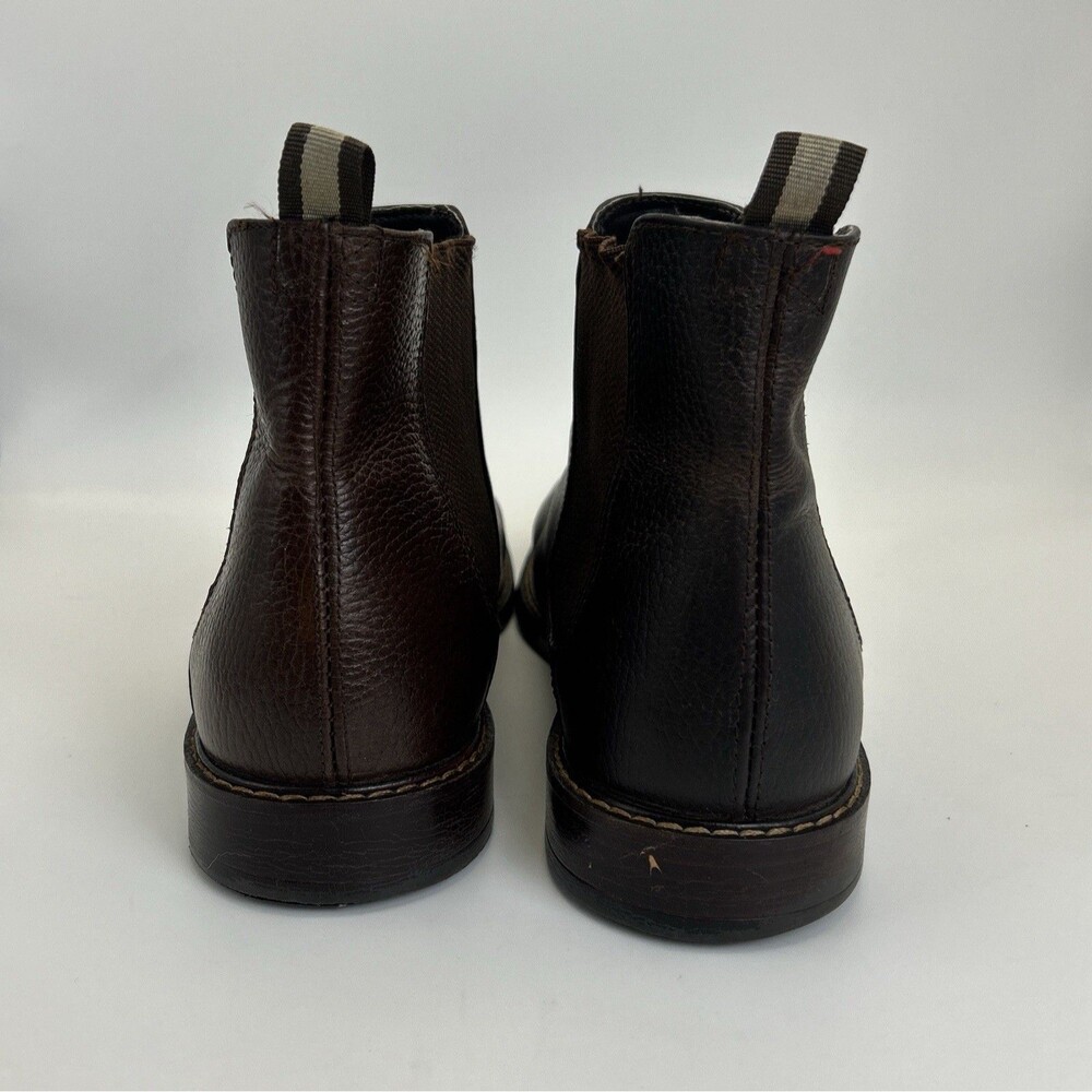 Crown Vintage Glory 2 Chelsea Boots Mens Sz 12M Dark Brown Leather Casual Boots - Picture 5 of 9